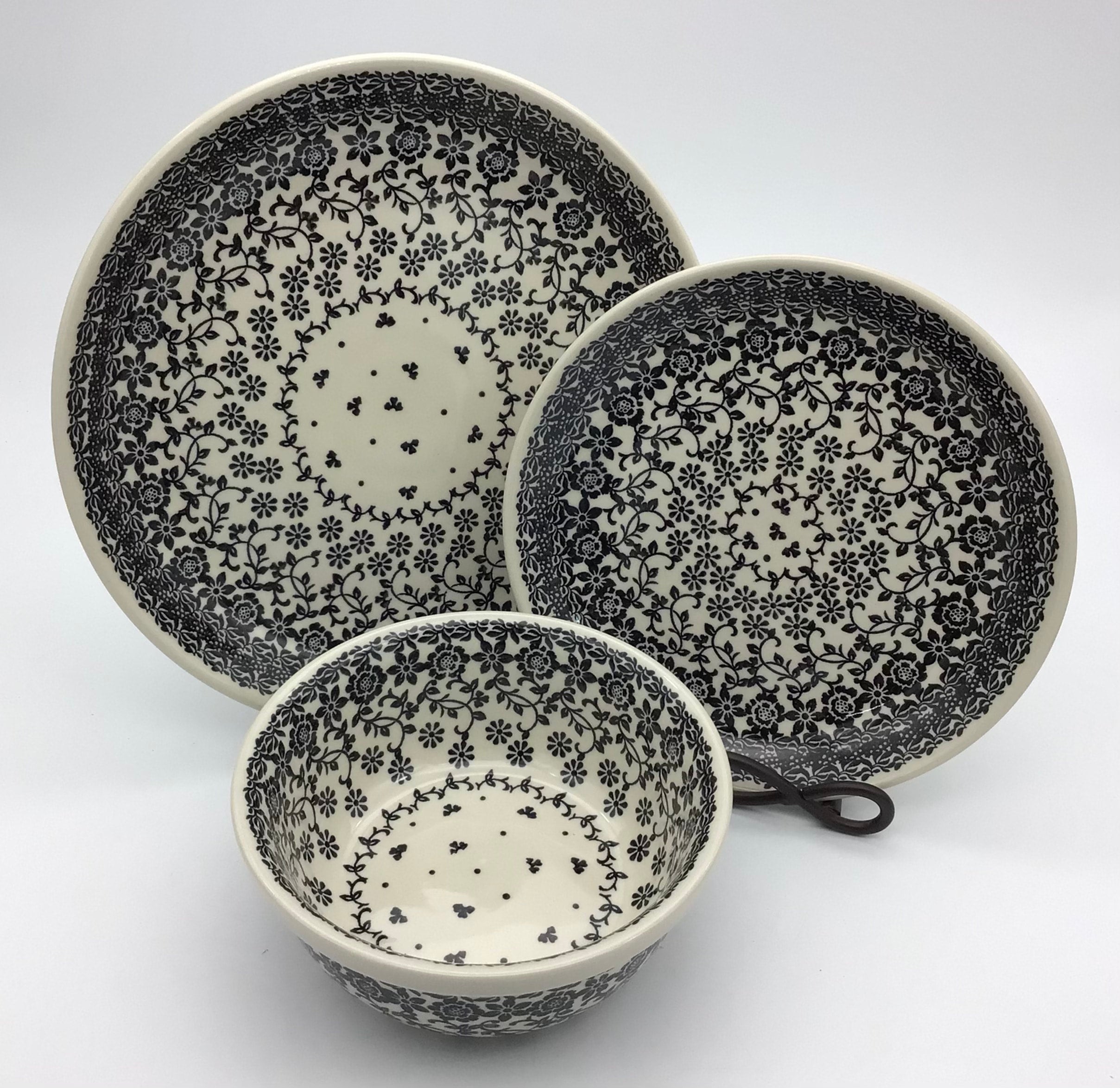 3pc Place Setting | Siostra Polish Pottery